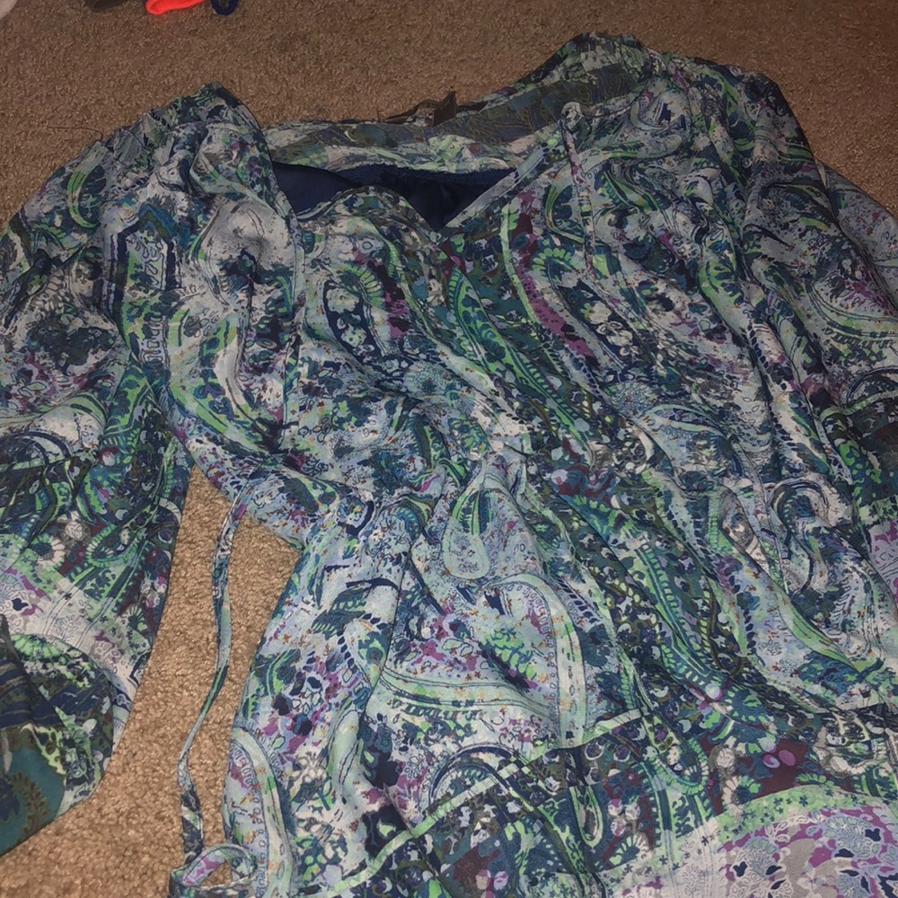 Size large women’s long sleeve light weight dress